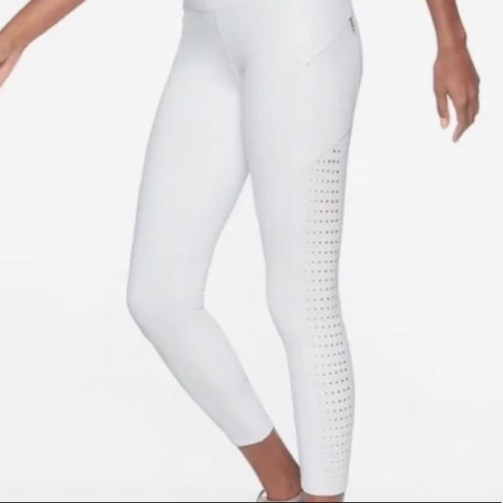 NWOT White Athleta Leggings